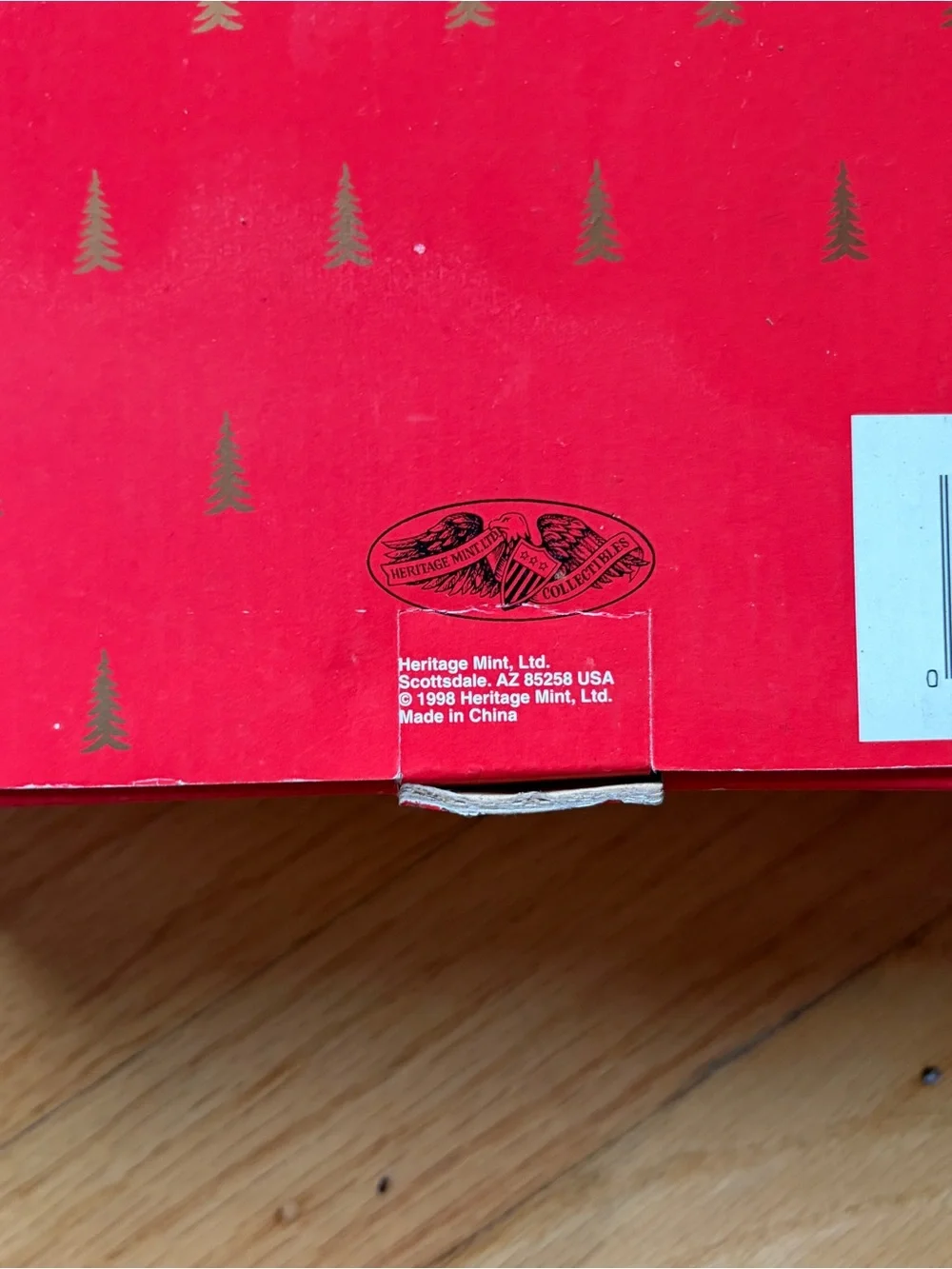 Heritage Mint 1998 Old World Santa Christmas Ornaments Resin Set 6 Box Xmas